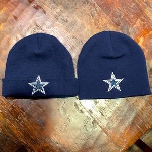 Dallas Cowboys his and her beanies. Brand Dallas Cowboys Authentic